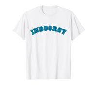 À l'intérieur, Je ne Veux Pas Sortir, Je Veux Rester à l'intérieur T-Shirt Graphique avec Valeur