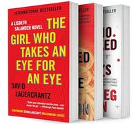 A Lisbeth Salander Novel 3 Books Collection Set by David Lagercrantz - The Girl Who Takes an Eye for an Eye, The Girl Who Kicked the Hornet's Nest, The Girl Who Played with Fire