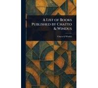 A List Of Books Published By Chatto & Windus