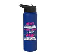 A little bit of mud Muddy Race Mud Race Mud Run Stainless Steel Insulated Water Bottle