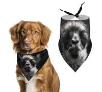 A Little Camel Bandana pour chien lavable et réglable, écharpe respirante pour animaux de compagnie de petite, moyenne et grande taille, accessoire tendance mignon pour animal de compagnie