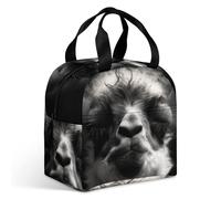 A Little Camel Sac à déjeuner pour adulte, sac fourre-tout isotherme étanche avec fermeture éclair et plusieurs poches, grande capacité pour bureau, travail, pique-nique