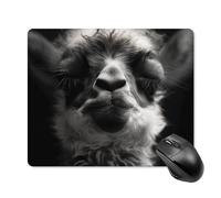 A Little Camel Tapis de souris avec bords cousus, tapis de souris lavable en tissu antidérapant en caoutchouc, design parfait pour les jeux, ordinateur portable, travail de bureau