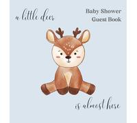 A Little Deer, Is Nearly Here Baby Shower Guest Book (Hardback)