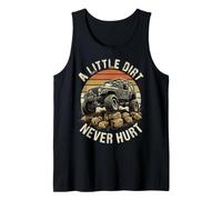 A Little Dirt Never Hurt Vintage 4x4 Off Road Rock Crawler Débardeur