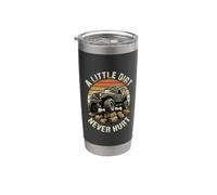 A Little Dirt Never Hurt Vintage 4x4 Off Road Rock Crawler Gobelet isotherme en acier inoxydable double paroi