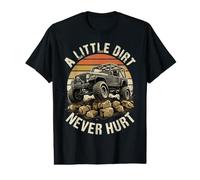 A Little Dirt Never Hurt Vintage 4x4 Off Road Rock Crawler T-Shirt Graphique avec Valeur