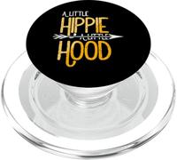 A Little Hippie A Little Hood Flower Rainbow Hippy PopSockets PopGrip pour MagSafe