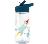A Little Lovely Company gourde Space boys 450 ml de bleu de polyéthylène Bleu G
