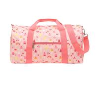 A Little Lovely Company Grand sac en toile de coton rose avec crème glacée