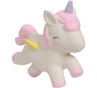 A Little Lovely Company jouet de dentition Filles Licorne 11,7 cm caoutchouc blanc Geel G