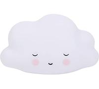 Petite veilleuse nuage blanc endormi (16 cm)