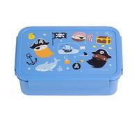 A Little Lovely Company Boîte à lunch Pirates – Bleu, noir, jaune – TU