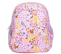A Little Lovely Company Sac à dos | Sac à dos enfant léger cartable fille garçon primaire 4-8 ans sac à dos fille garçon voyage avec sangle de poitrine poche avant isolée, Jardin de fleurs