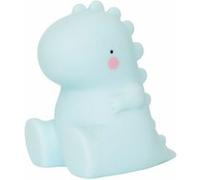 A Little Lovely Company veilleuse T-Rex junior 12,5 cm PVC bleu Bleu G