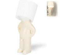 A Little Shy Man Creative Lamp,Naughty Little Boy Desk Lamp,A Little Shy Man Creative Lamp,Unique Desk Lamp,Small Night Lights Home Decoration Novelty Gift,Home Decoration Beautiful Gift ( Color : Whi