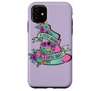 A Little Spooky Sweet Witch Chapeau de sorcière Motif Floral Coque pour iPhone 11
