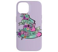 A Little Spooky Sweet Witch Chapeau de sorcière Motif Floral Coque pour iPhone 14