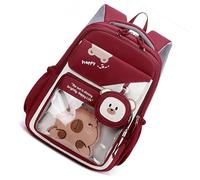 À Livre Ergonomique Ours De Dessin Animé Intérieur Spacieux Compartiments De Rangement Décontractés Pour Design Ours Mignon