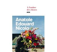 Anatole Edouard Nicolo – À l'ombre des choses – Roman – Broché – Éditions Calmann-Lévy
