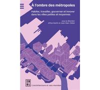 À l'ombre des métropoles Habiter, travailler, gouverner et innover dans les villes petites et moyennes - Elsa Martin - Edul Univeau Lorraine - broché - Etude