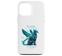 A Look Into The Future Cyber Cat Design SciFi Cat Coque pour iPhone 13 Pro Max