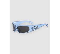 A Lost Cause Omen Blue Lunettes de soleil bleu Uni