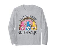 A lot Can Happen in 3 Day Gnomes Rainbow Ester Day Manche Longue