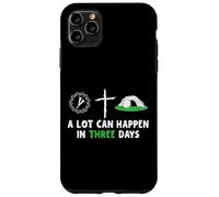 A Lot Can Happen in 3 Days Easter Day Jesus Cross Christian Coque pour iPhone 11 Pro Max