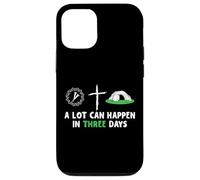 A Lot Can Happen in 3 Days Easter Day Jesus Cross Christian Coque pour iPhone 12/12 Pro