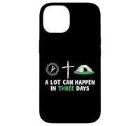 A Lot Can Happen in 3 Days Easter Day Jesus Cross Christian Coque pour iPhone 14