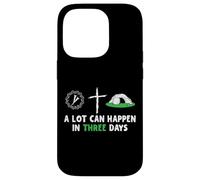 A Lot Can Happen in 3 Days Easter Day Jesus Cross Christian Coque pour iPhone 14 Pro