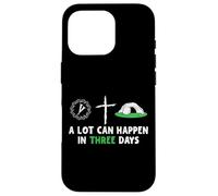 A Lot Can Happen in 3 Days Easter Day Jesus Cross Christian Coque pour iPhone 16 Pro