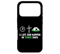 A Lot Can Happen in 3 Days Easter Day Jesus Cross Christian Coque pour iPhone 17 Pro