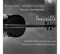 A. M. FAZIO/SOLOISTS OF CAPPELLA NEAPOLITA-INVISIBLE-CELLO CONCERTOS CD NEUF