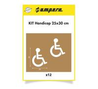A.M.P.E.R.E A.M.P.E.R.E. Kit de pochoirs Handicap 25 cm x 30 cm Quantité:1