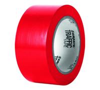 A.M.P.E.R.E A.M.P.E.R.E. Ruban de signalisation Standard 0,15 mm Épaisseur 50 mm x 33 m Rouge Quantité:1