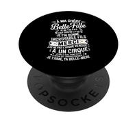 À Ma Chère Belle-Fille Humour Drôle Cadeau Incroyable Fils PopSockets PopGrip Adhésif
