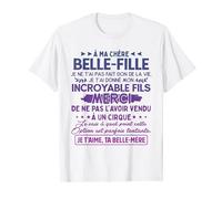 à ma chère belle-fille je ne t'ai pas fait don de la vie T-Shirt