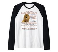 À ma chère Belle-Fille, Je ne t'ai Pas Fait Le Cadeau de la Vie. Manche Raglan