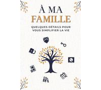À ma famille, quelques détails pour vous simplifier la vie: Répertoire de mes Biens, informations Financières et informations Clés