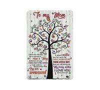 à ma maman je t'aime ton fils affiche métal signe style vintage étain signe maison affiches murales bar café cuisine garage jardin ferme chambre homme cave décor nouveauté famille cadeaux d'anniversai