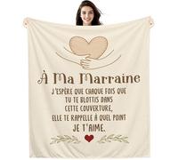 À ma Marraine Jespère que chaque fois que tu te blottis dans cette couverture elle te rappelle à quel point je Marraine- COUVERTURE