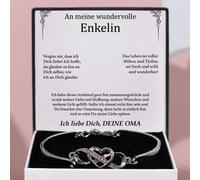 À ma merveilleuse petite-fille - Bracelet Bijoux pour Femme - ZOE_HEARTBRACELET