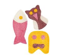 à mâcher à l' à chat pour chats en luffa naturel interactif | Jouets à mordre pour chat pour Noël, Halloween, animaux domestiques, intérieur et extérieur, jeu d'anniversaire