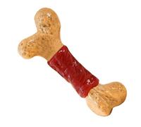 à mâcher agressifs pour chien - indestructibles | 1 jeu de dentition en forme d'os au parfum de bœuf | Jouet à mâcher pour soulager le stress | pour soulager l'ennui, l'enrichissement