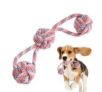 à mâcher - Corde en coton 32 cm | Jouet en corde pour chiens | Remorque de dentition pour animaux de compagnie résistante | Corde nouée jouet pour chiens de taille moyenne - Pe