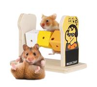 à mâcher en Bois pour Hamsters et Petits Animaux de Compagnie, Blocs d'entraînement créatifs pour Hamster Parfaits pour mâcher, Encourager Un comportement Naturel et promouvoir des