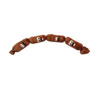 à mâcher pour chien Peluche Interactive Douce En Forme De Saucisse Réaliste | En Peluche Pour Chiens Pour Intérieur Chambre Maison Logement Bureau Extérieur Patio Cour Jardin