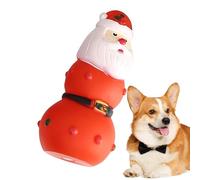 à mâcher pour chiots pour la dentition - grinçants | Pour chiots, interactifs résistants aux morsures pour les races grandes/moyennes/petites, jouets de Noël pour maman
